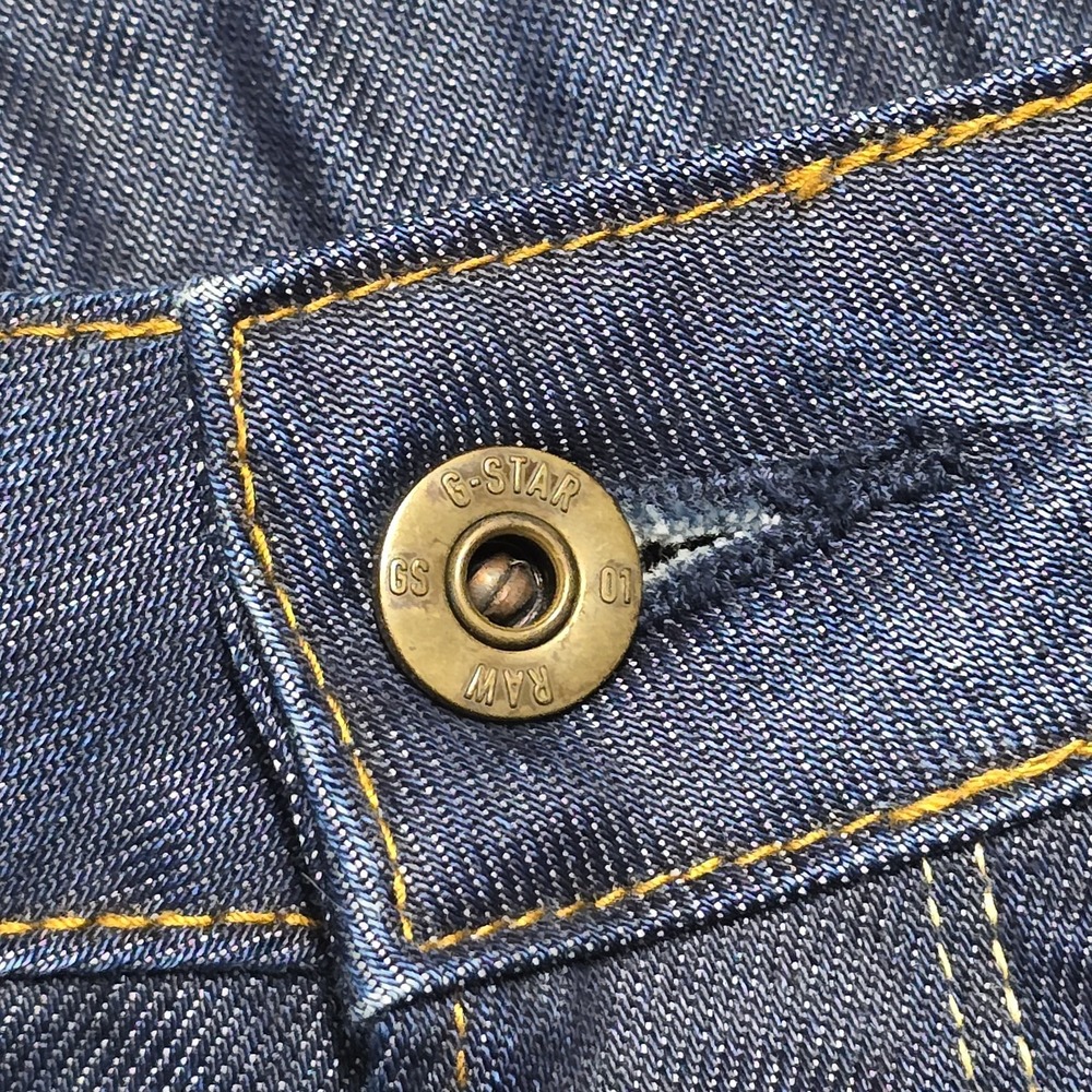 G Star Raw Mens Arc 3D Slim Denim Pants Jeans Size 30x32 Dark Wash - Picture 7 of 16